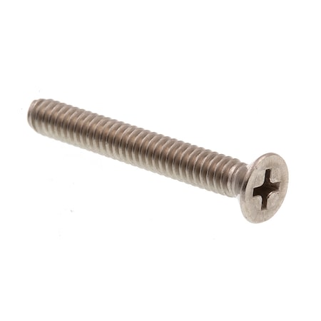 Prime-Line Machine Screw, Flat Head, Phillip Drive No. 10-24 X 1-1/2in Grade 18-8 Stainless Steel 100PK 9001443